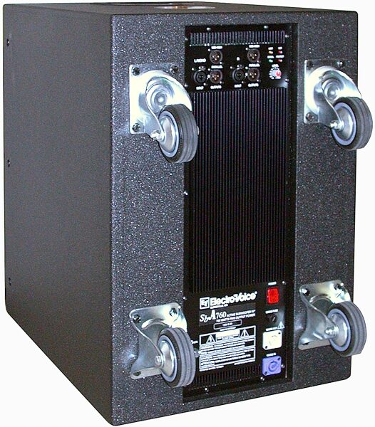 open zoom image for Electro-Voice SBA760 Powered Subwoofer, Casters