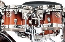 open zoom image for Tama SRG42NFS Starclassic Performer EFX New Fusion 4-Piece Drum Shell Kit, Star-Cast Mounting System