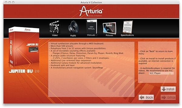 open zoom image for Arturia Vintage Collection 2 Software Bundle, Screenshot 3