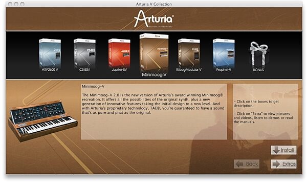 open zoom image for Arturia Vintage Collection 2 Software Bundle, Screenshot 4