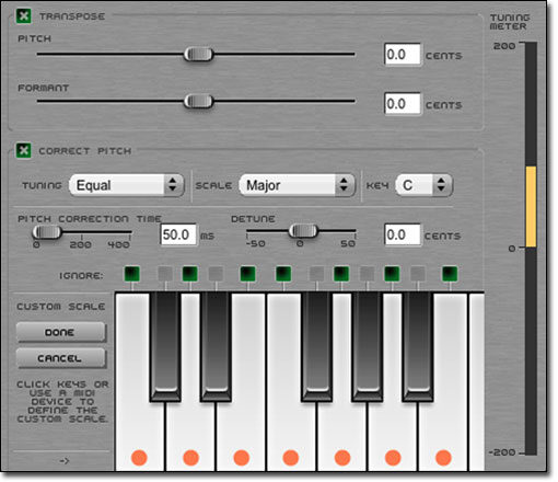 open zoom image for Bias Master Perfection Suite Mastering Plug-In Bundle (Macintosh), PitchCraft 1
