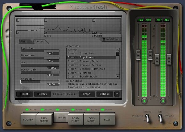 open zoom image for Izotope Trash Distortion Plug-In, Main