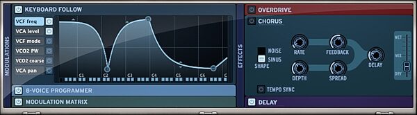 open zoom image for Arturia Oberheim SEM V Software Synthesizer, Screenshot 2