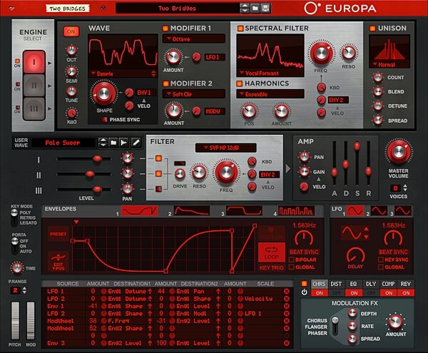 open zoom image for Propellerhead Reason 10 Music Production Software, Screenshot - Europa