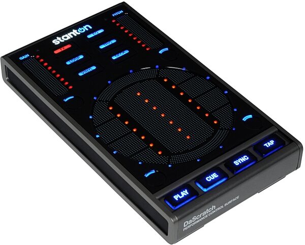open zoom image for Stanton SCS3D DaScratch DJ Performance Control Surface, Angle View