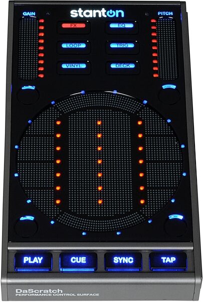 open zoom image for Stanton SCS3D DaScratch DJ Performance Control Surface, Front