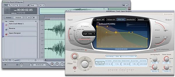 open zoom image for Apple Soundtrack Pro Music Production Software (Macintosh), Reverb