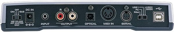 open zoom image for Edirol SD20 Studio Canvas USB/Serial/MIDI Module, Rear