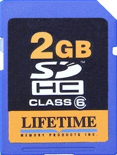 open zoom image for Lifetime Memory SD Secure Digital Card, 2 GB