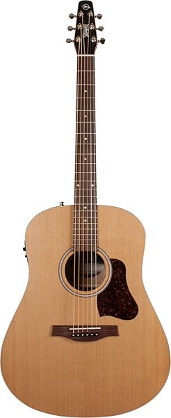 open zoom image for Seagull S6 Original Slim Acoustic-Electric Guitar, Natural, Open Box (Very Good), Action Position Back