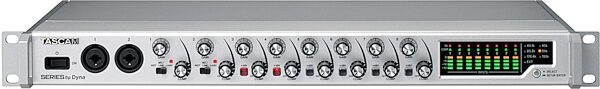 open zoom image for TASCAM Series 8p Dyna 8-Channel Mic Preamp with Analog Compressor, New, Action Position Back