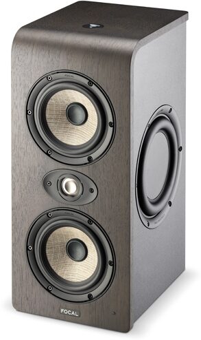 open zoom image for Focal Shape Twin Dual Powered Studio Monitor, Single Speaker, Dark Walnut, Main