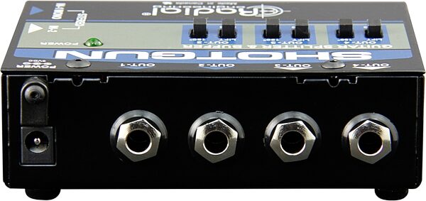 open zoom image for Radial Engineering Shotgun 4 Output Guitar Splitter, New, Action Position Back