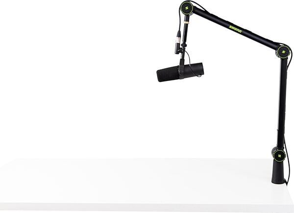 open zoom image for Shure by Gator SH-BROADCAST1 Podcast Boom Microphone Arm, New, Action Position Back