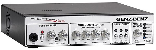 open zoom image for Genz Benz Shuttle 6.0 Bass Amplifier Head (600 Watts), Main