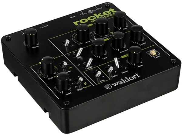 open zoom image for Waldorf Rocket Analog Synthesizer, Angle