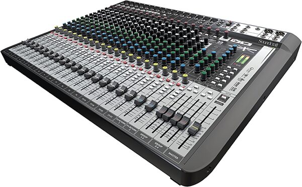 open zoom image for Soundcraft Signature 22 MTK Multi-Track Mixer, 22-Channel, Action Position Back