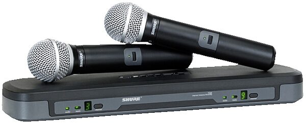 open zoom image for Shure PG288/PG58 Dual Vocal Wireless Microphone System, Main