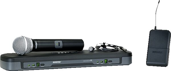 open zoom image for Shure PG1288/PG185 Vocal/Lavalier Combo Wireless System, Main