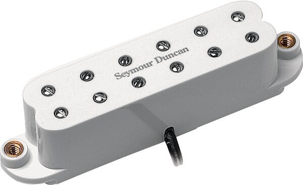 open zoom image for Seymour SJBJ1 JB Jr. Strat Humbucker Pickup, Black, SJBJ1B, Bridge, White