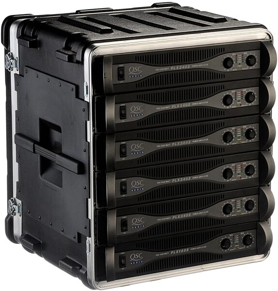 open zoom image for SKB 12 Unit Effects Rack Mount Case, Loaded with Optional Gear