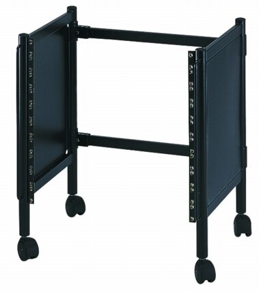 open zoom image for QuikLok RS955 10-Space Modular Rack Equipment Stand with Casters, Main