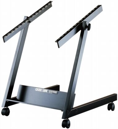 open zoom image for QuikLok RS958 14-Space Tilt-Adjustable Rack Stand with Locking Casters, Main