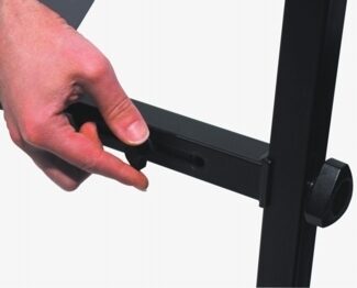 open zoom image for QuikLok Z12 Sit-Down Keyboard Stand, Width Adjustment