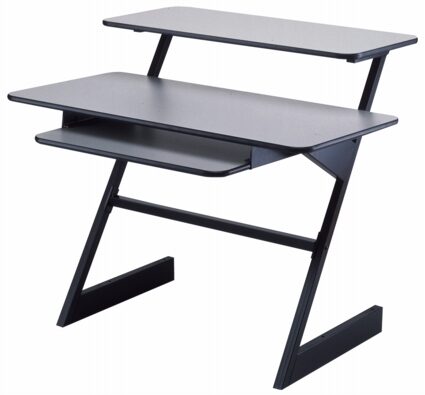 open zoom image for QuikLok Z250 Triple Shelf Workstation, Dove Gray