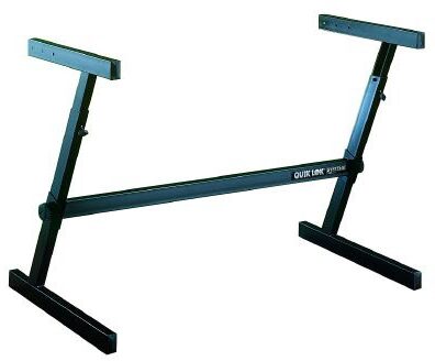 open zoom image for QuikLok Z716L Keyboard Stand - Height-Adjustable (44 In Width), Main