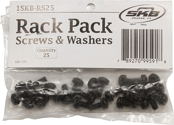 open zoom image for SKB Rack RS25 Screws and Washers, 25-Pack, Action Position Back