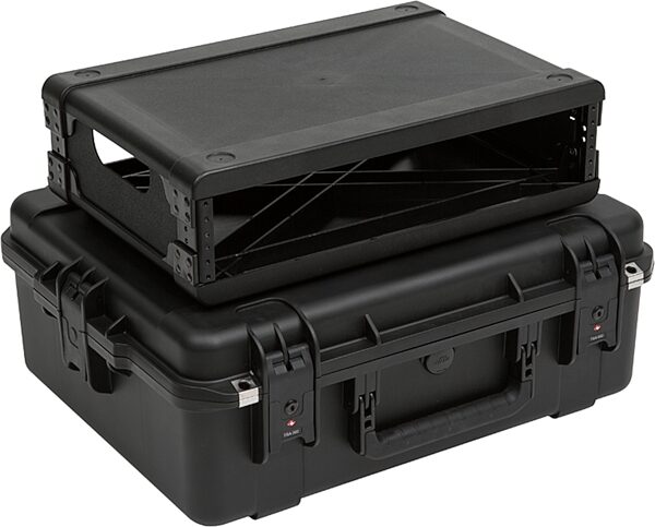 open zoom image for SKB iSeries Fly Rack Case, 2-Space, 3i-2217M82U, Open Box (Very Good), Action Position Back