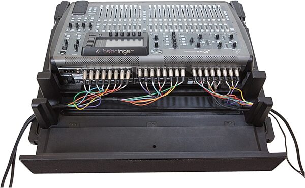 open zoom image for SKB Roto Molded Behringer X32 Mixer Case with Wheels, Open Box (Good), Action Position Back