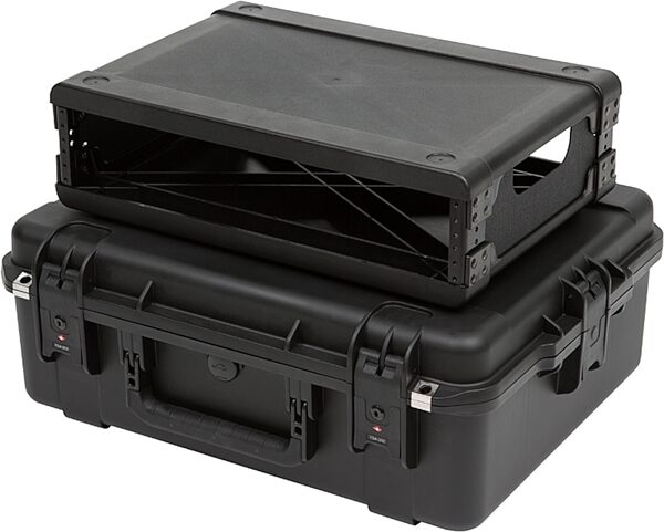 open zoom image for SKB iSeries Fly Rack Case, 2-Space, 3i-2217M82U, Open Box (Very Good), Action Position Back
