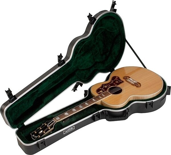 open zoom image for SKB 1SKB-20 Universal Jumbo Acoustic Guitar Case, New, Action Position Front