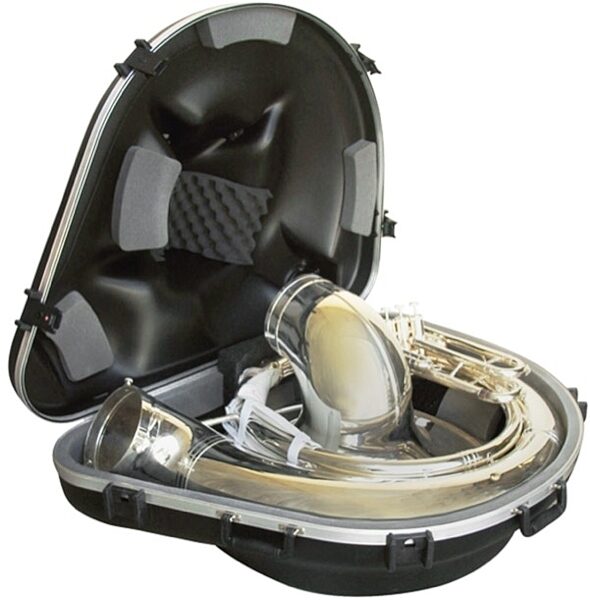 open zoom image for SKB Sousaphone Case with Wheels, 1SKB-380, view