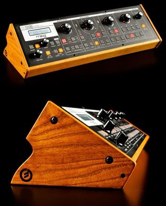 open zoom image for Moog Slim Phatty Wood End Panel Kit, Main