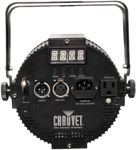 open zoom image for Chauvet DJ Slim PAR Quad 6 IRC Stage Light, Rear