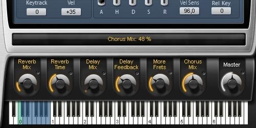 open zoom image for Digidesign Structure Sampler RTAS Instrument Plug-In, Smart Knobs