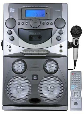 open zoom image for Singing Machine SMD808 DVD/CDG Karaoke System, Main
