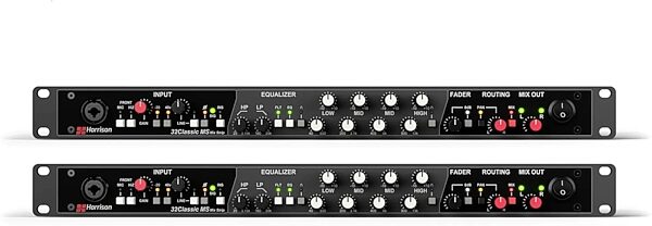 open zoom image for Harrison 32Classic MS MixStrip Microphone Preamp and Equalizer, Pair, Main