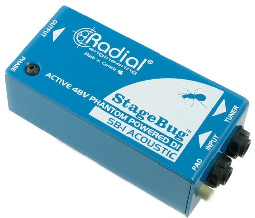 open zoom image for Radial StageBug SB-1 Active Acoustic Instrument Direct Box, Main