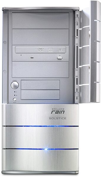 open zoom image for Rain Recording SGX2 Solstice Dual Core Desktop Audio Computer, Front - Open
