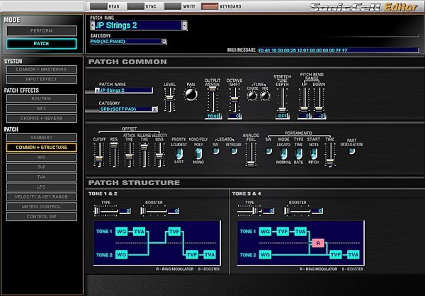 open zoom image for Roland Sonic Cell Synthesizer Module with USB Audio Interface, Sonic Cell Editor 2