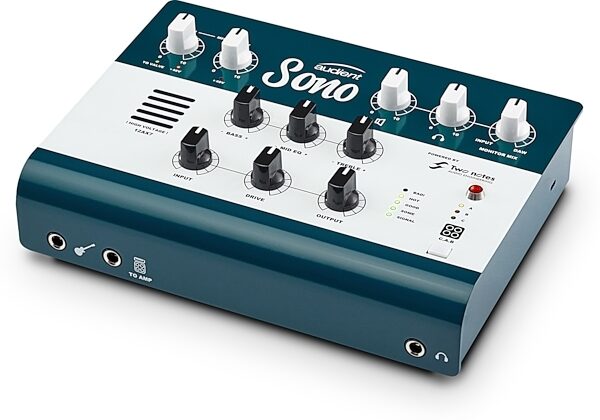 open zoom image for Audient Sono USB Guitar Recording Audio Interface, Angled Front