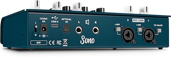 open zoom image for Audient Sono USB Guitar Recording Audio Interface, Angled Back