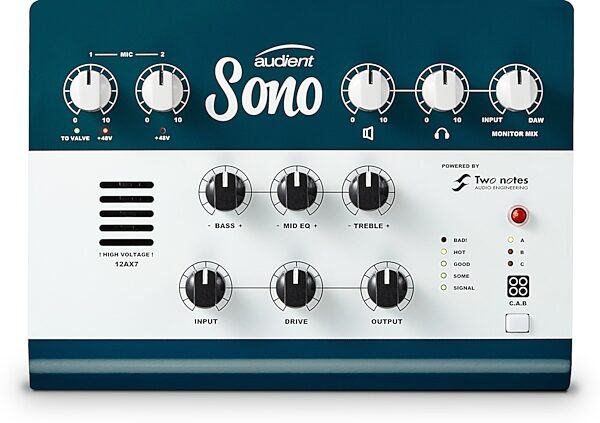 open zoom image for Audient Sono USB Guitar Recording Audio Interface, Main