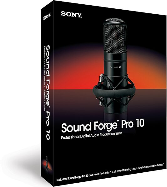 open zoom image for Sony SoundForge Pro Multichannel Editing Software (Windows), Main