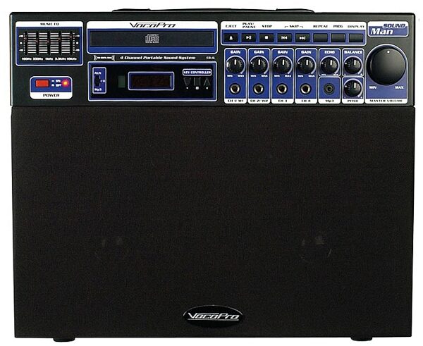 open zoom image for VocoPro SOUNDMAN Portable Karaoke System, Main