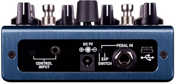 open zoom image for Source Audio Collider Stereo Delay+Reverb Pedal, New, Rear